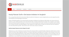 Desktop Screenshot of handyflatrate.net