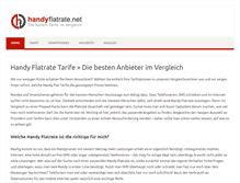 Tablet Screenshot of handyflatrate.net